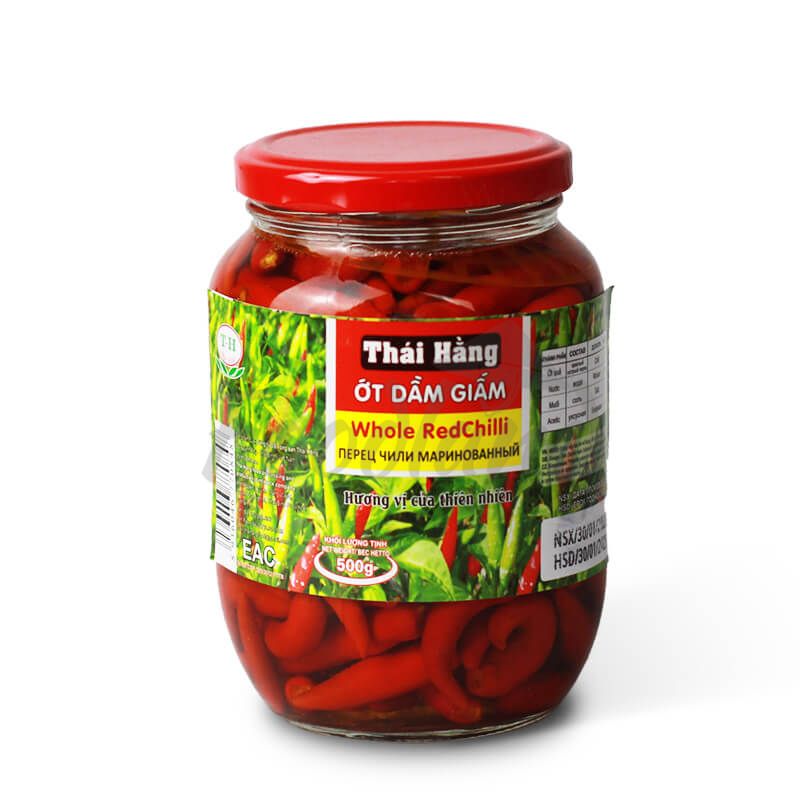 Pickled Red Chilli ( Whole)