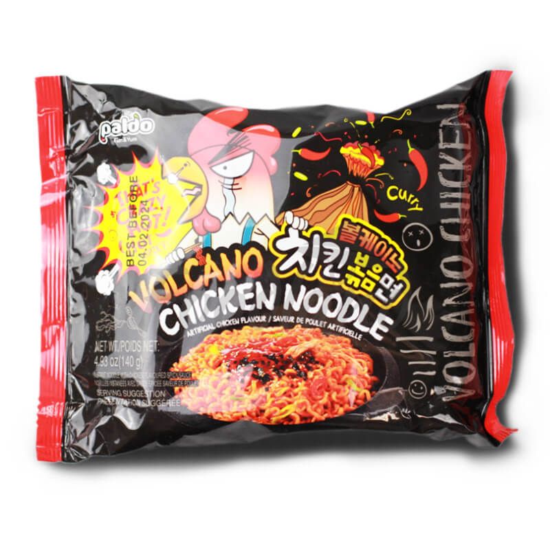 Volcano Hot Chicken Noodle Volcano Paldo 140g Foodland