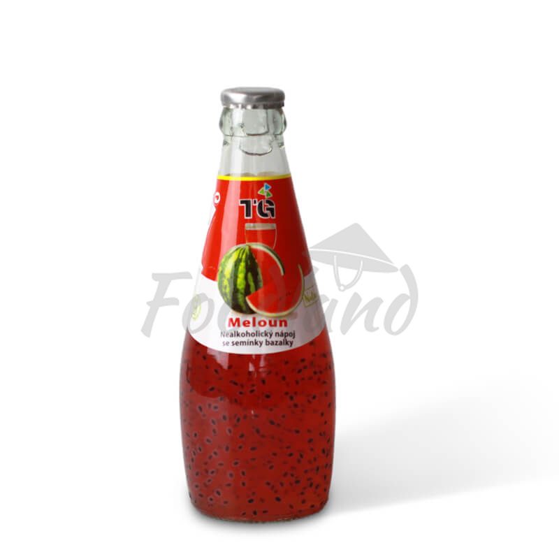 Basil seeds drink watermelon flavour TG 290ml Foodland