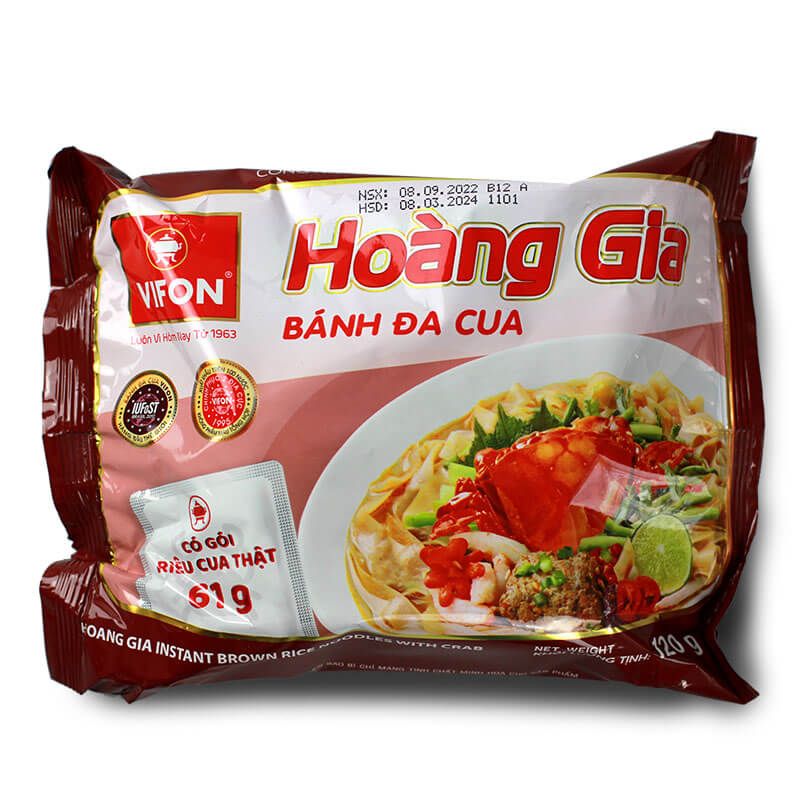 BANH DA CUA Instant crab soup VIFON 120 g