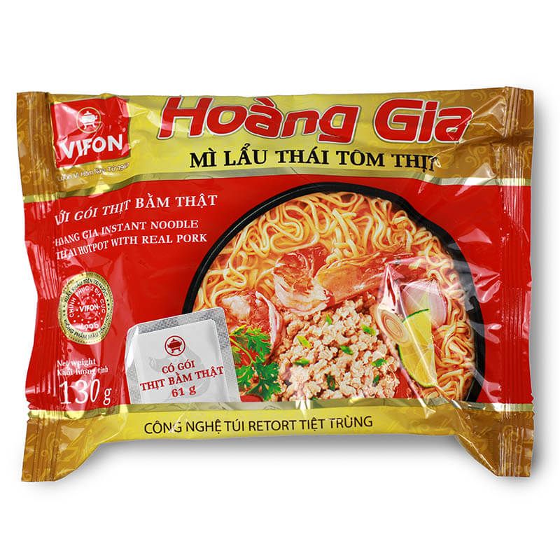 Instant noodle Thai Hotpot with real pork VIFON 130 g