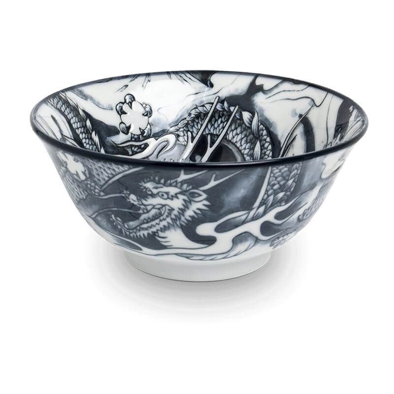 Japanese Bowl  Green Dragon Ø15 cm | H6,5 cm 6041097