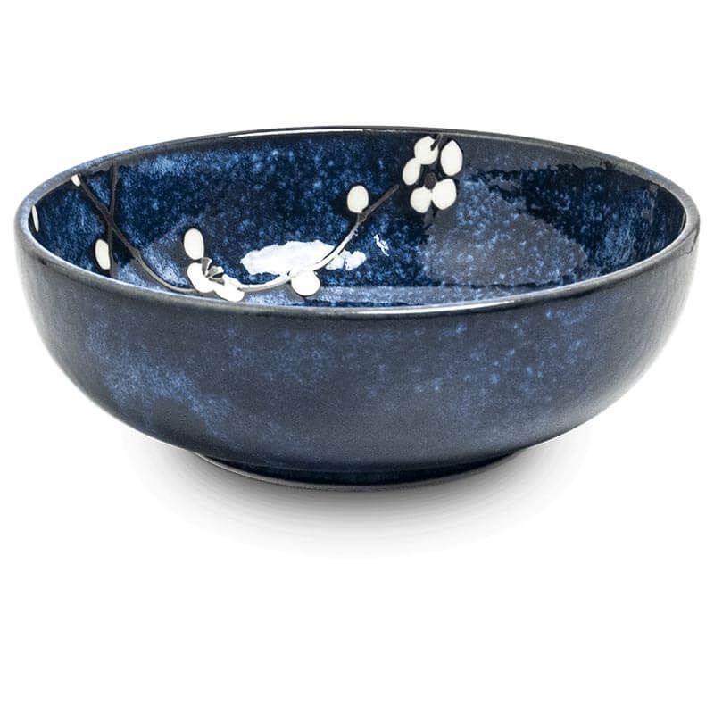 Japanese Bowl Hana Blue Ø20 cm | H7 cm 6040846