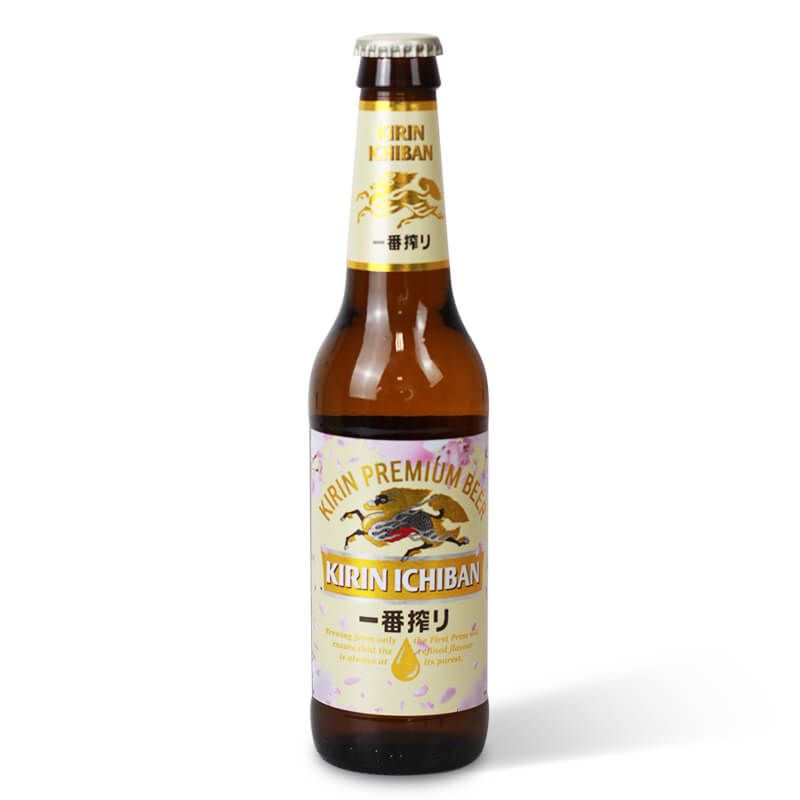 Japanese beer  KIRIN ICHIBAN 330 ml, 5% vol