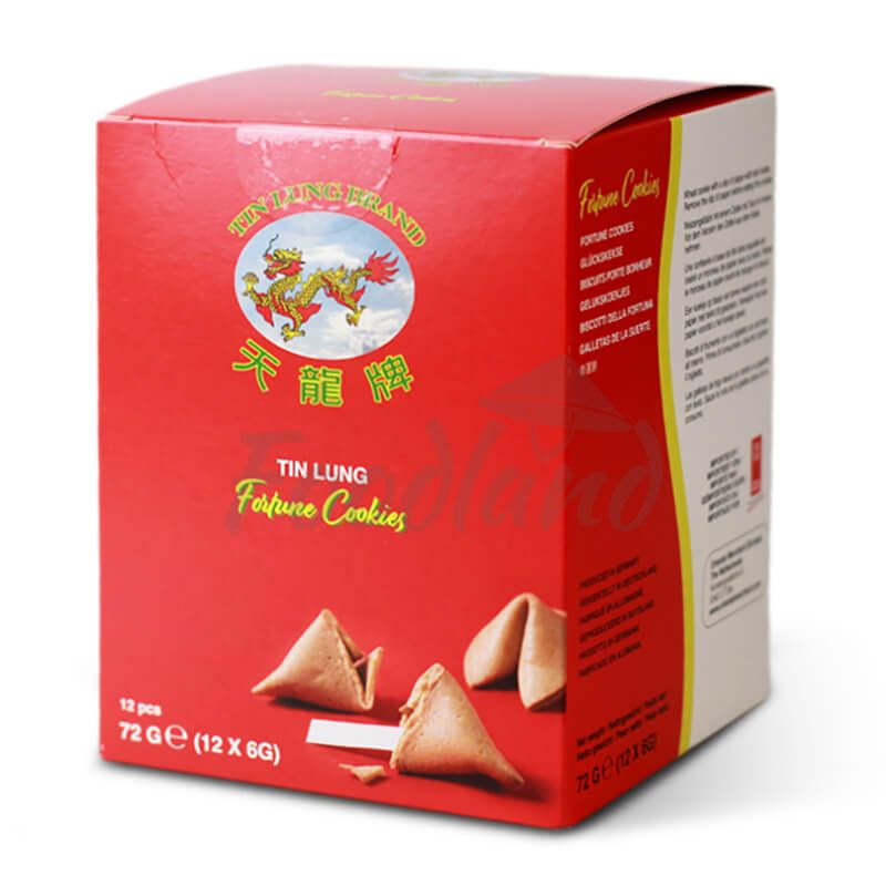 Fortune cookies TIN LUNG 6g x 12 pcs