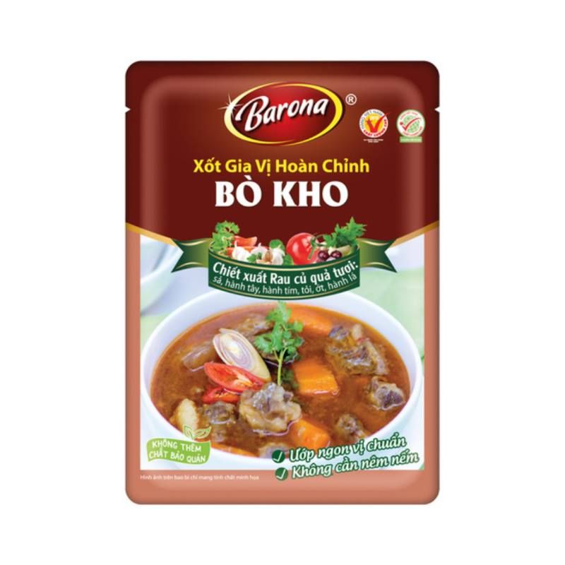 Seasoning for stewed beef BARONA 80g