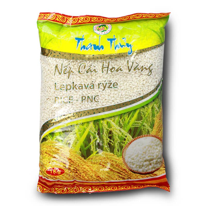 Riso Glutinoso vietnamita di qualità 1kg - Sticky Rice - Nếp cái hoa vàng  1kg.