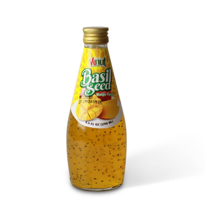 Basil seeds drink Mango flavour VINUT 290ml Foodland