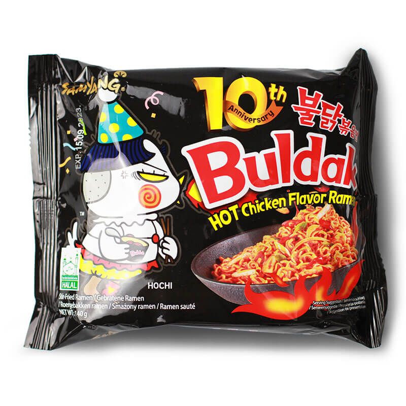 Hot chicken ramen Buldak SAMYANG 140g