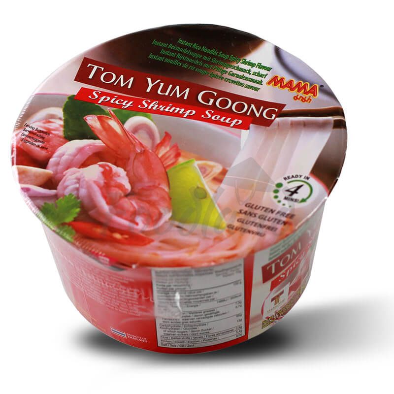 Thai President Foods Oriental Style Instant Noodles Mama Cup