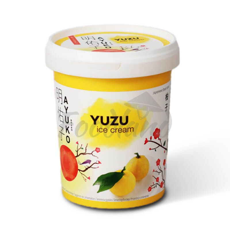 Ice cream Yuzu citrus flavor AYUKO 500g eshop Foodland